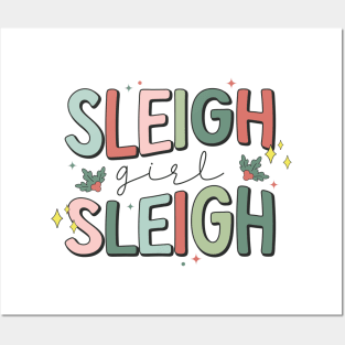 Sleigh Girl Sleigh Posters and Art